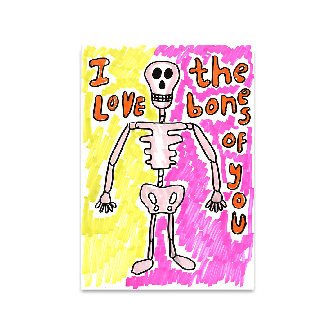 'Bones of you' A3